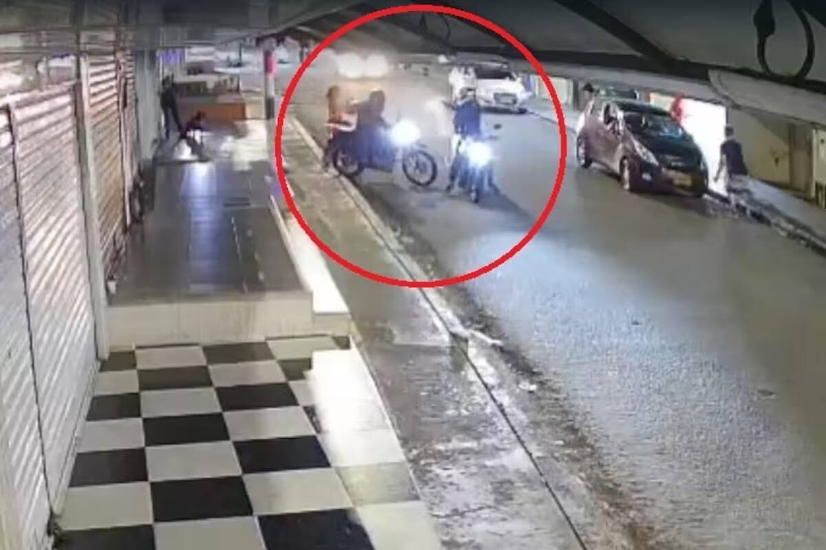 Video: Sicarios matan a balazos a alias ‘Sancocho’ frente a su esposa