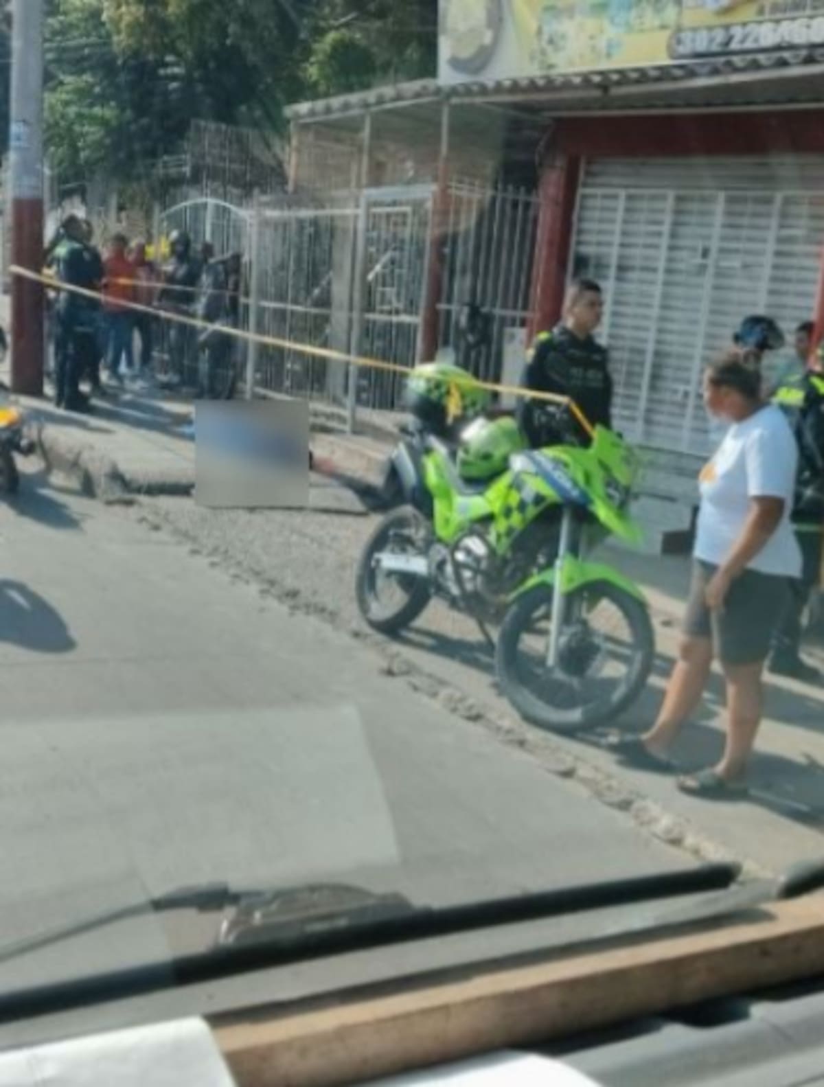 Asesinato en la Bomba El Gallo.