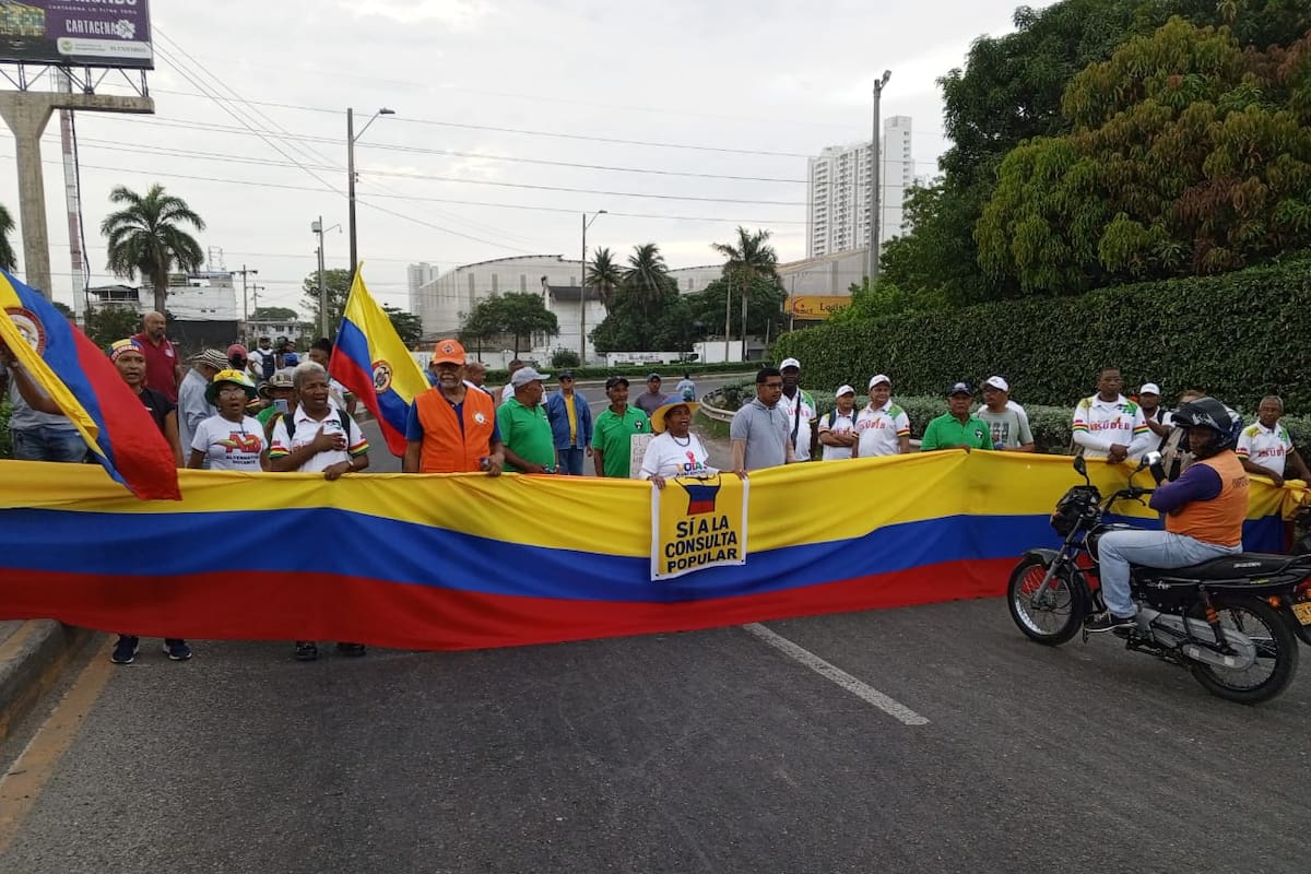 Minuto a minuto: avanza el paro nacional en Cartagena, bloqueos y desvíos