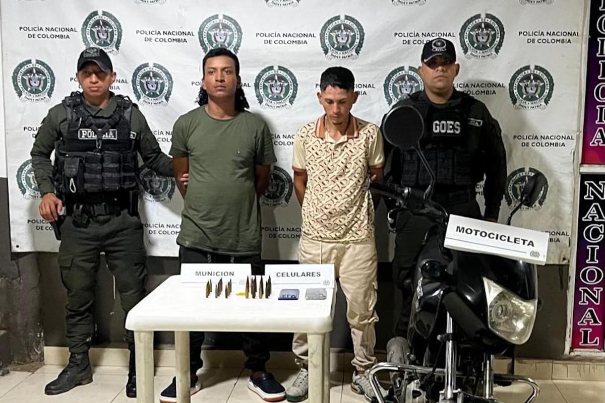 Así cayeron 2 presuntos sicarios del Clan del Golfo que delinquían en Bolívar