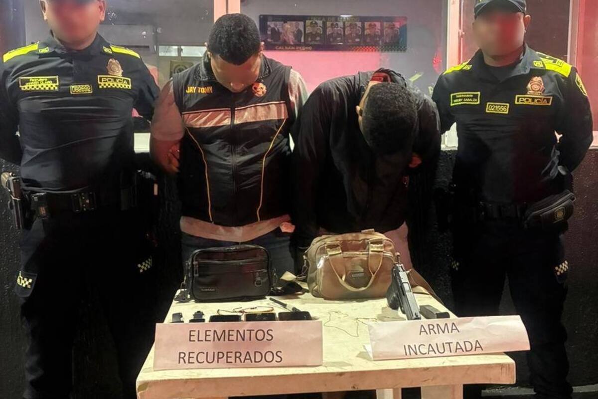 Así cayeron alias ‘el Brayan’ y ‘Camilito’ en un operativo de la Policía en el barrio Tacarigua