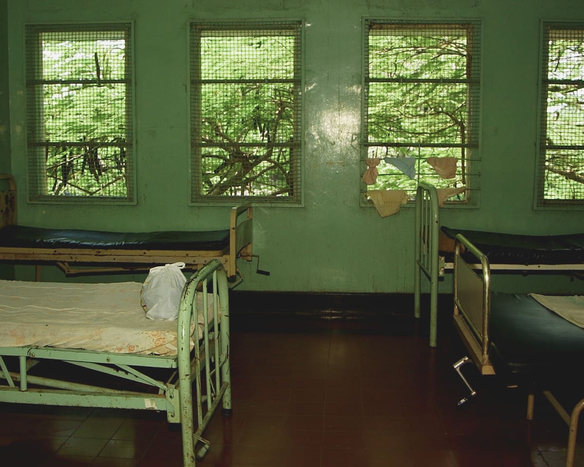 Así era el Hospital Sanatorio San Pablo, en Cartagena. // Foto: Archivo