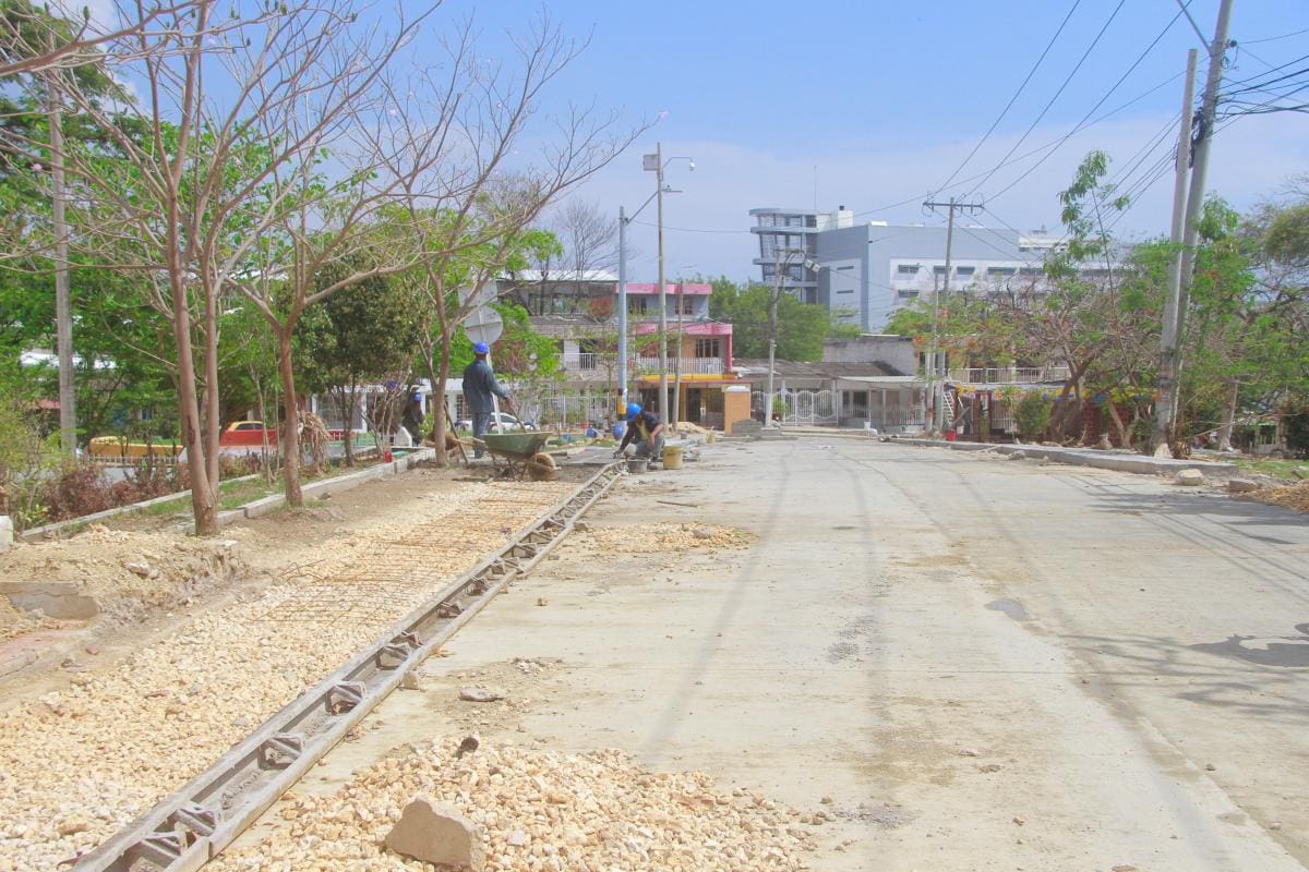 Ultiman detalles para terminar las obras en la Calle de la Lengua