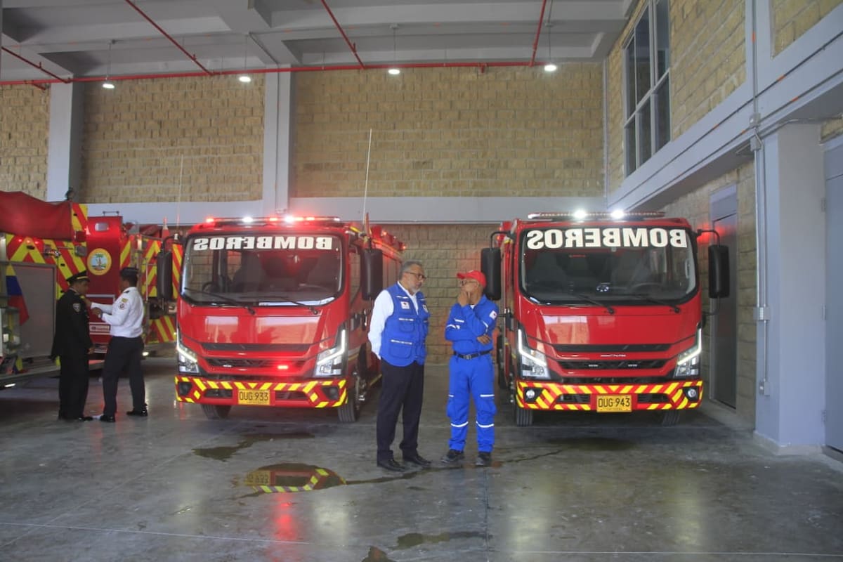 Nueva Estación de Bomberos de Bocagrande. // Julio Castaño - El Universal