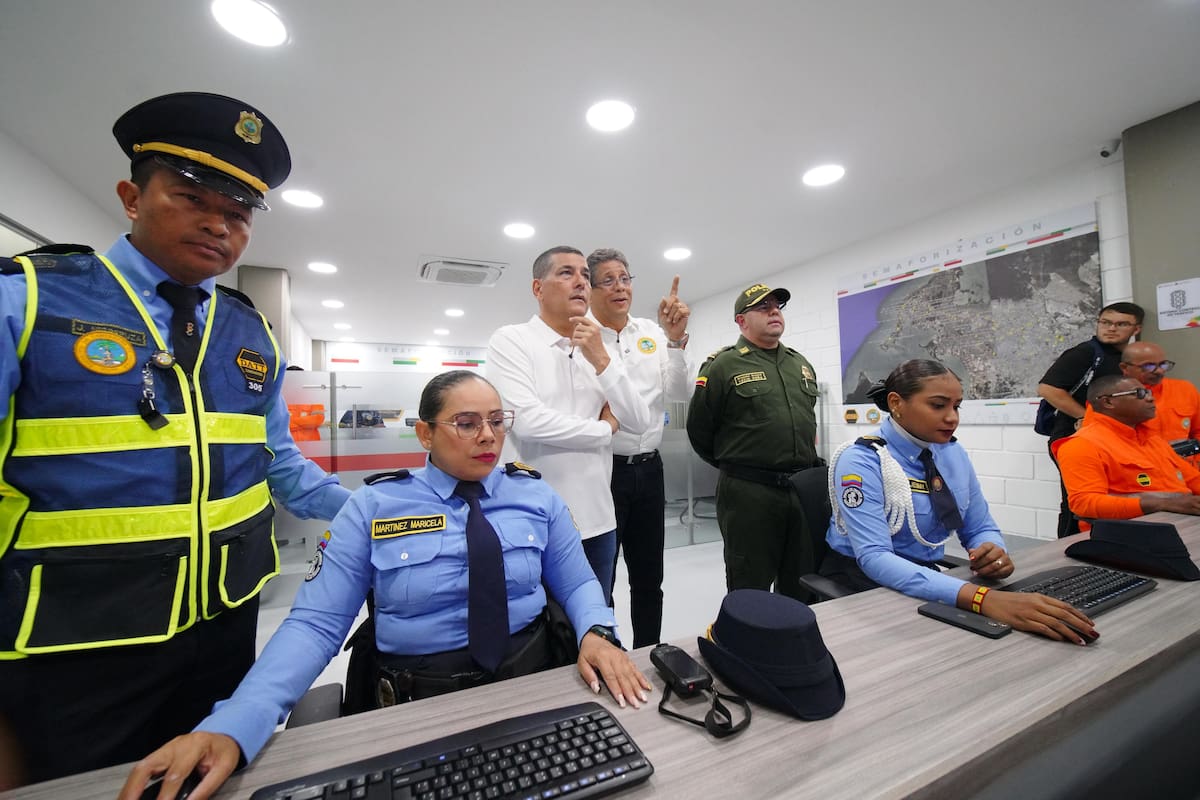 Así funciona la nueva Central Semafórica Inteligente de Cartagena