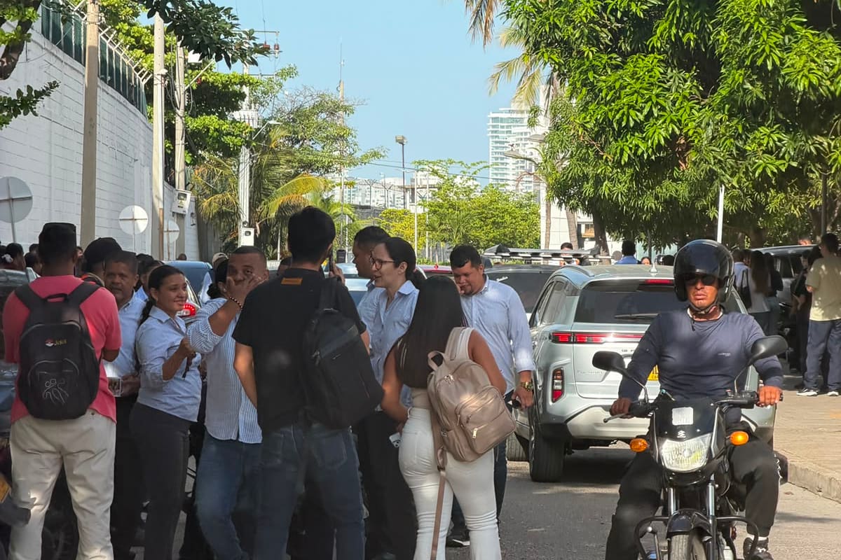 Galería: así se vivió en Cartagena el temblor de magnitud 6,7