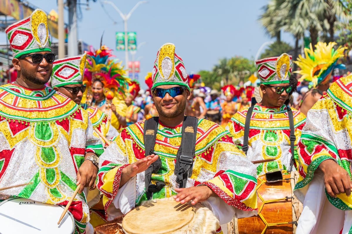 Así se vivió la Batalla de Flores en Barranquilla. // cortesía: IPCC