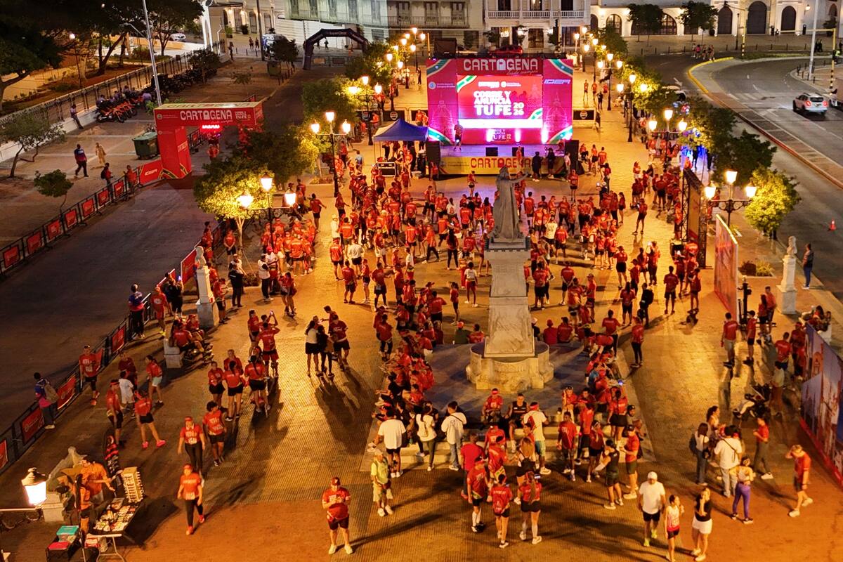 Así se vivió la carrera “Corre y anuncia tu fe” en Cartagena