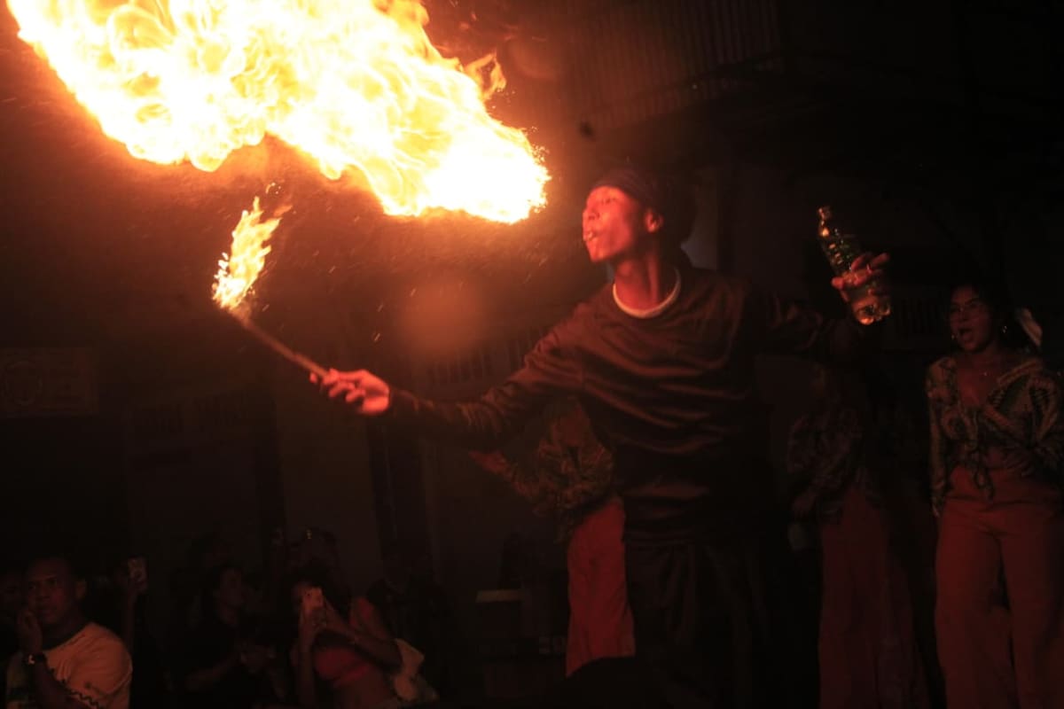 Así se vivió la Noche de Candelas en Cartagena. // Óscar Díaz - El Universal