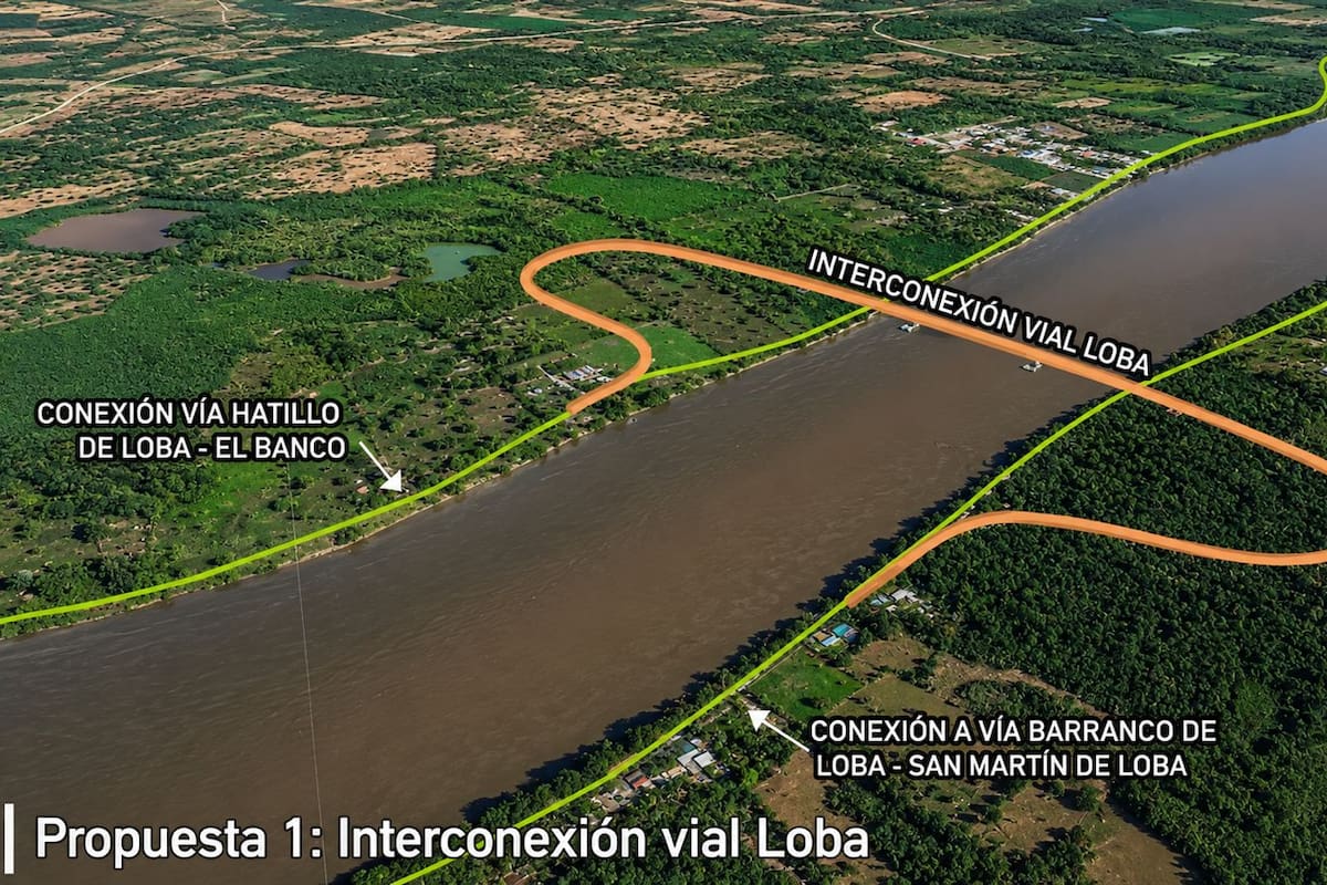 Adjudican megapuente Hatillo de Loba - Barranco de Loba: inversión y detalles