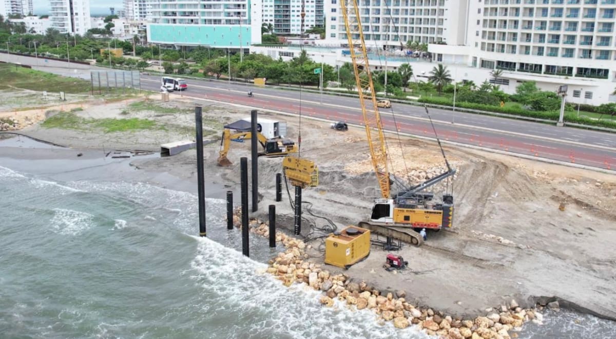 Los trabajos en este frente de obra se iniciaron el en octubre de 2025. // Foto: Cortesía