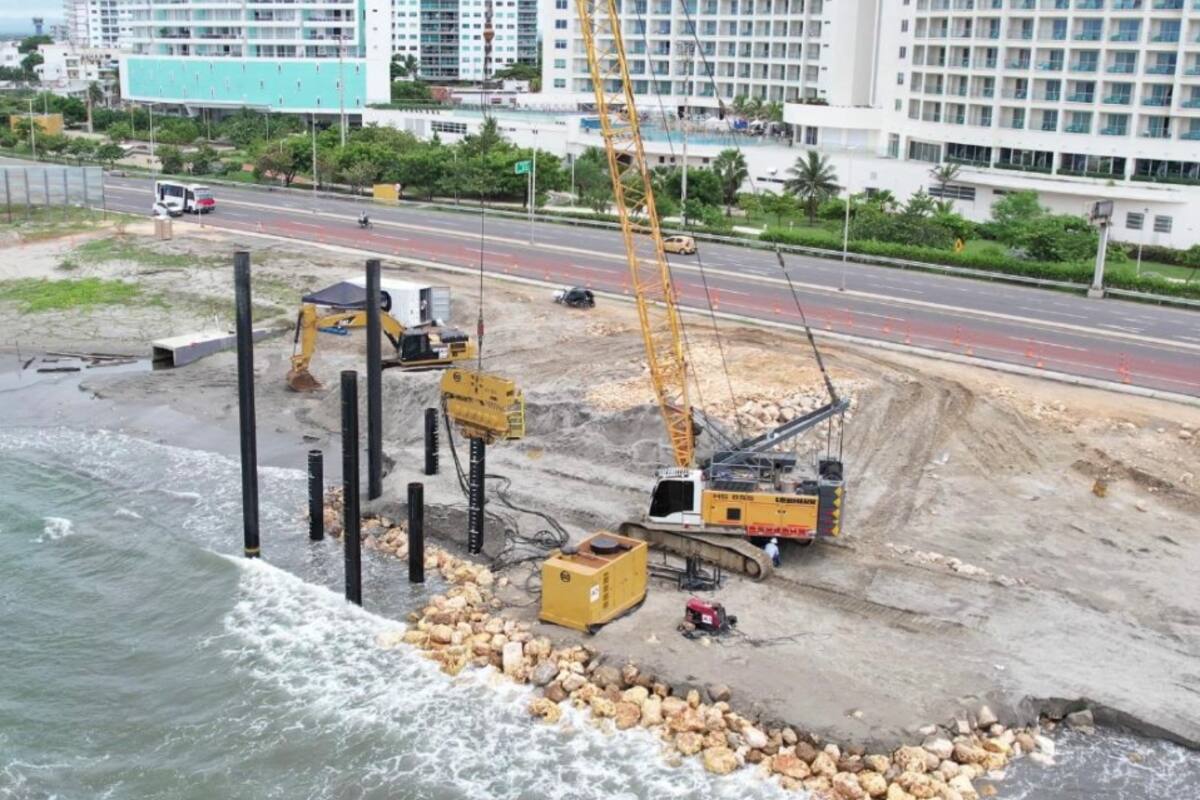 Así van las obras del Mirador del Sol para el Gran Malecón del Mar