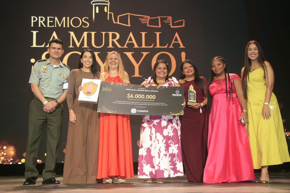 ASMIREGP, asociación ganadora de los Premios La Muralla ¡Soy Yo! 2026. // Foto: Julio Castaño - El Universal.
