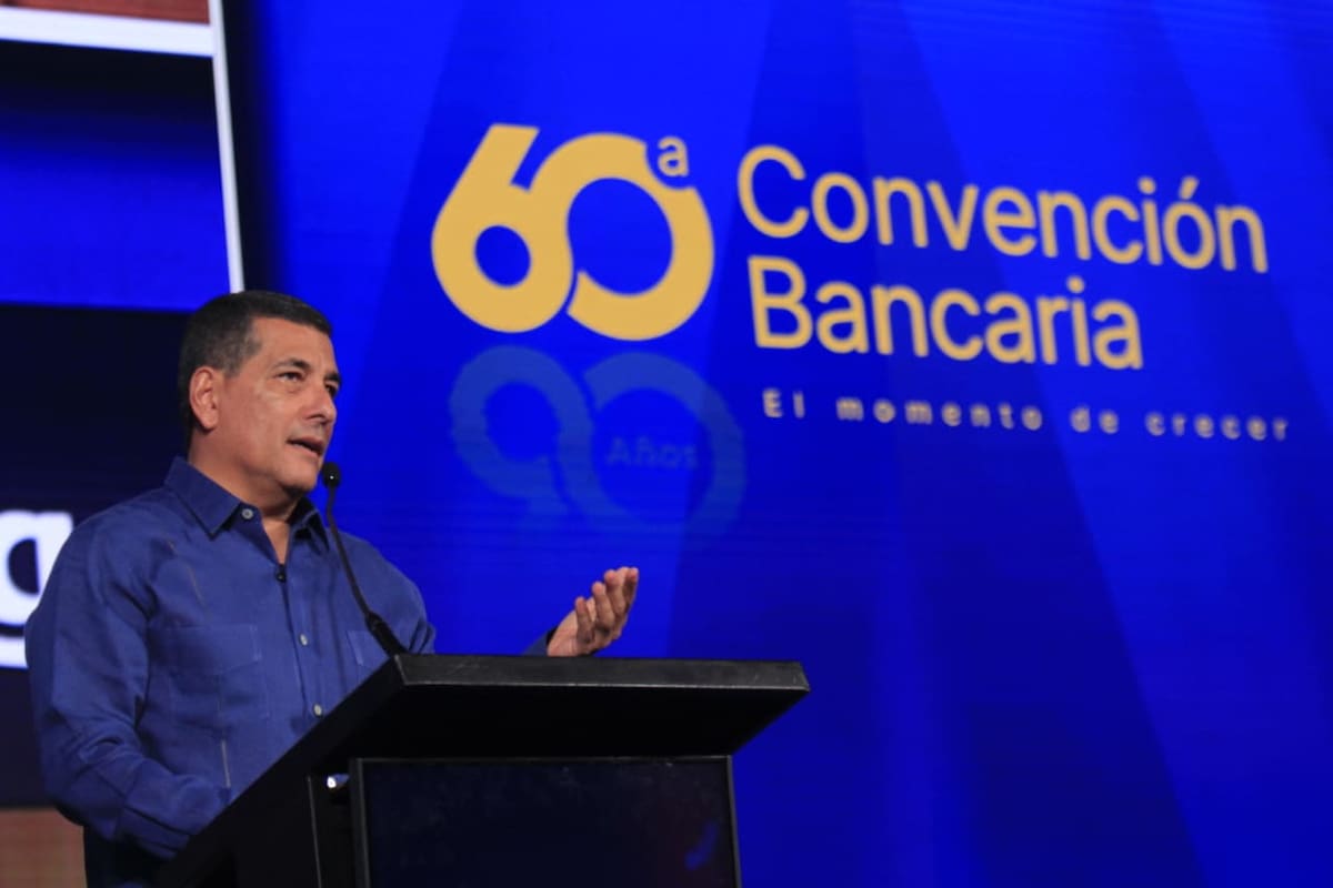 Dumek Turbay Paz, alcalde de Cartagena, en la versión 60 de la Convención Bancaria de Asobancaria. // Foto: Óscar Díaz - El Universal.