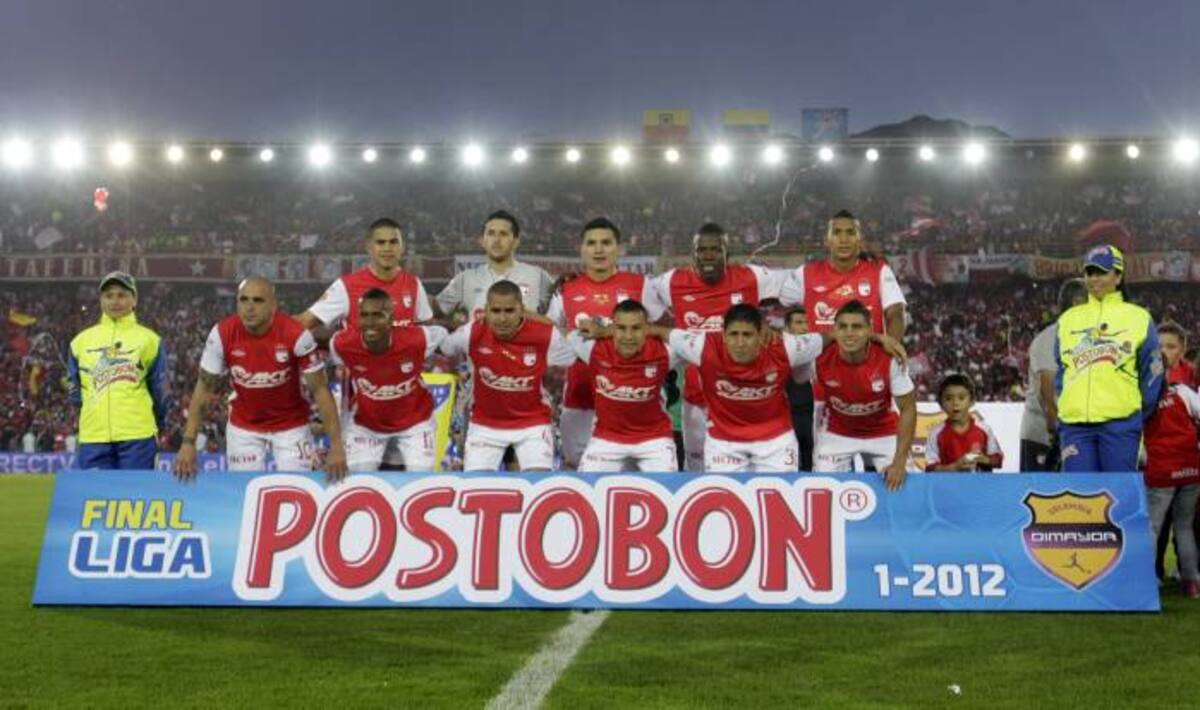 Muy disputado resultó el partido de la final de la Liga Postobón del fútbol colombiano, entre Santa Fe y Pasto, en el estadio Nemesio Camacho el Campín. COLPRENSA