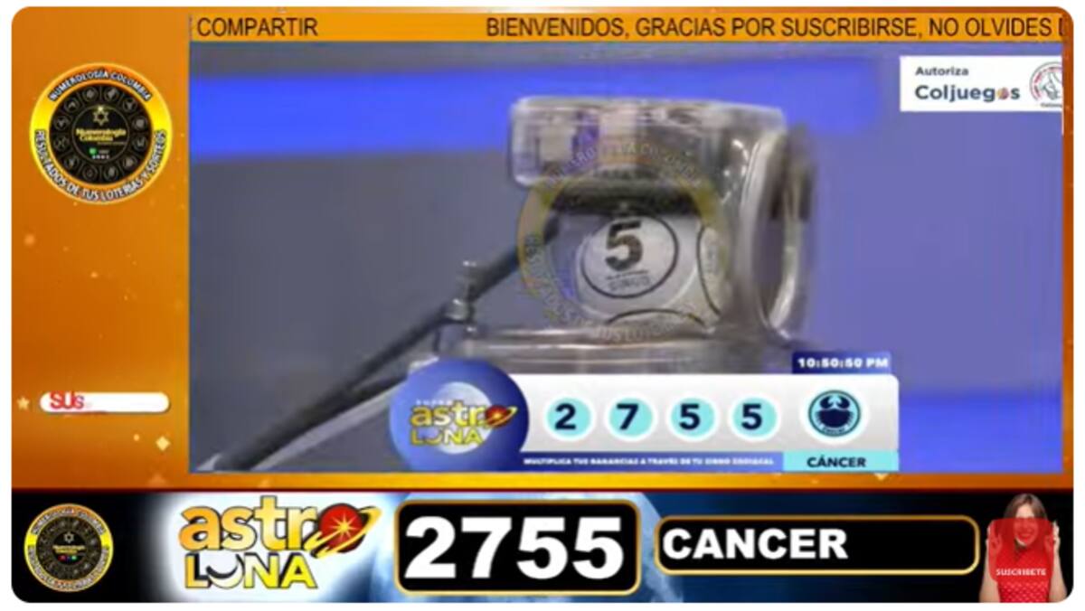 Resultado del sorteo de Astro Luna del 16 de septiembre de 2024.