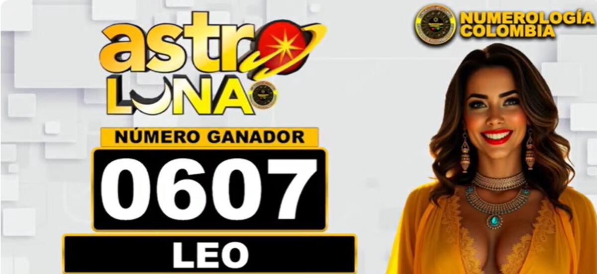 Resultado del sorteo Astro Luna del 13 de diciembre de 2024.