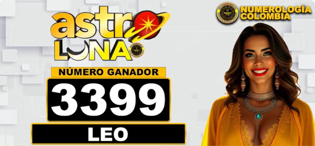 Resultado del sorteo Astro Luna del 12 de diciembre de 2024.