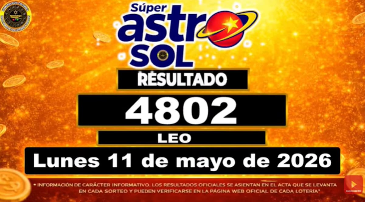 Astro Sol del 11 de mayo de 2026. // Foto: captura de pantalla