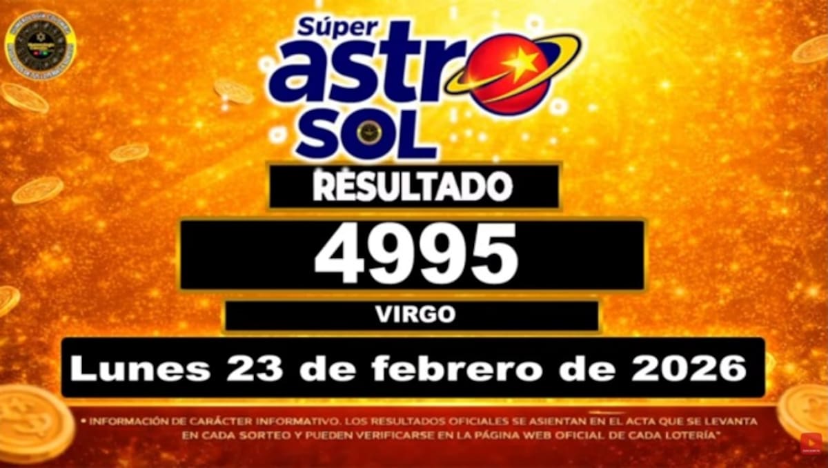 Astro Sol del 23 de febrero de 2026. // Foto: captura de pantalla