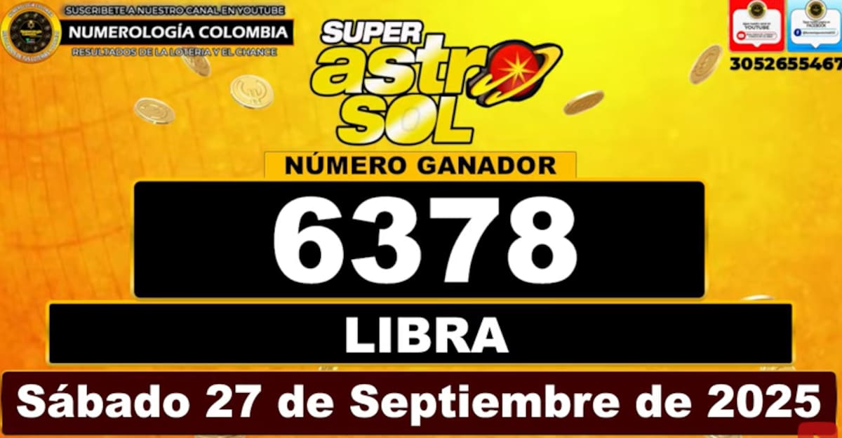 Astro Sol del 27 de septiembre de 2025. // Foto: captura de pantalla