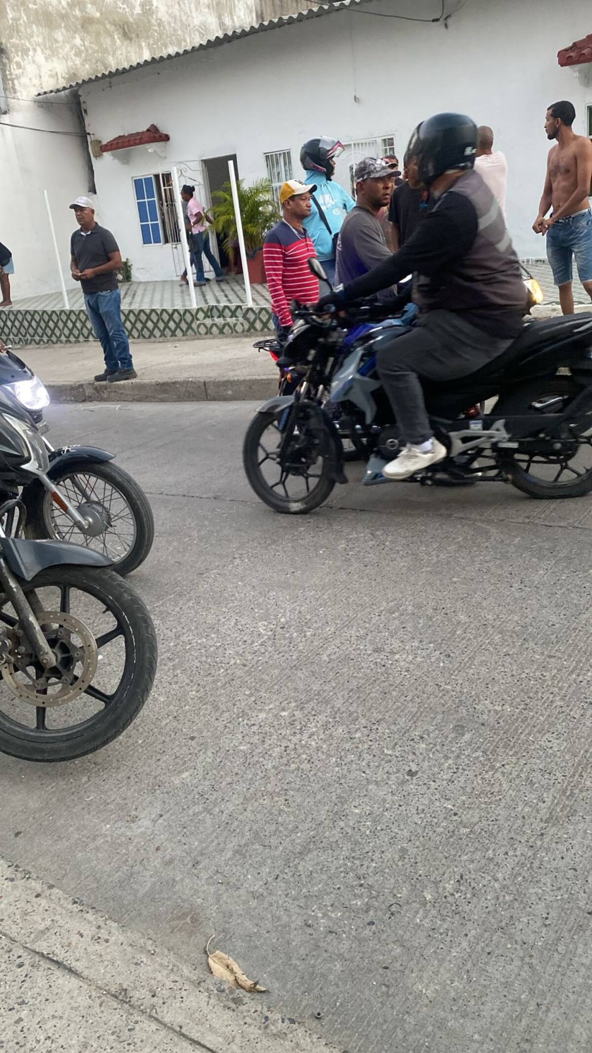 Lugar donde se registró el ataque armado en el barrio 13 de Junio, en Cartagena. //Foto redes sociale.