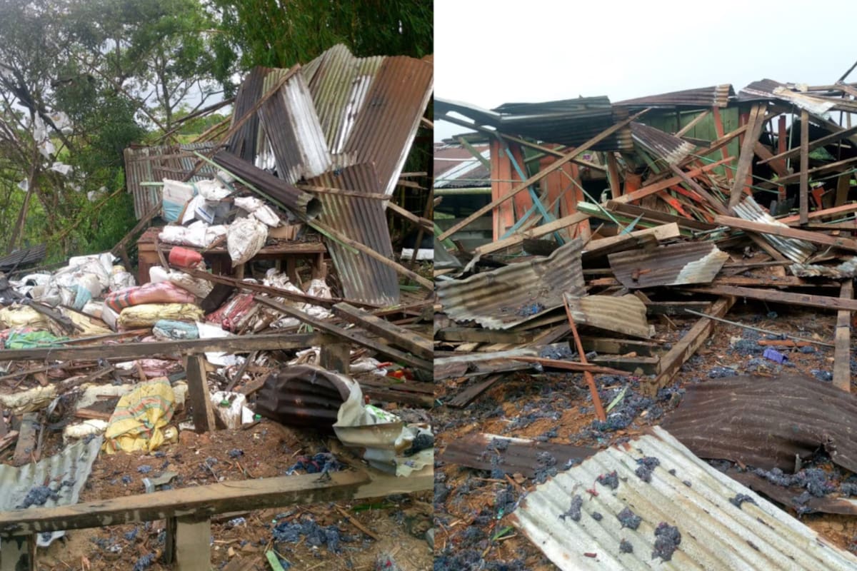 Atacan con explosivos la casa de esposa del gobernador de Caquetá