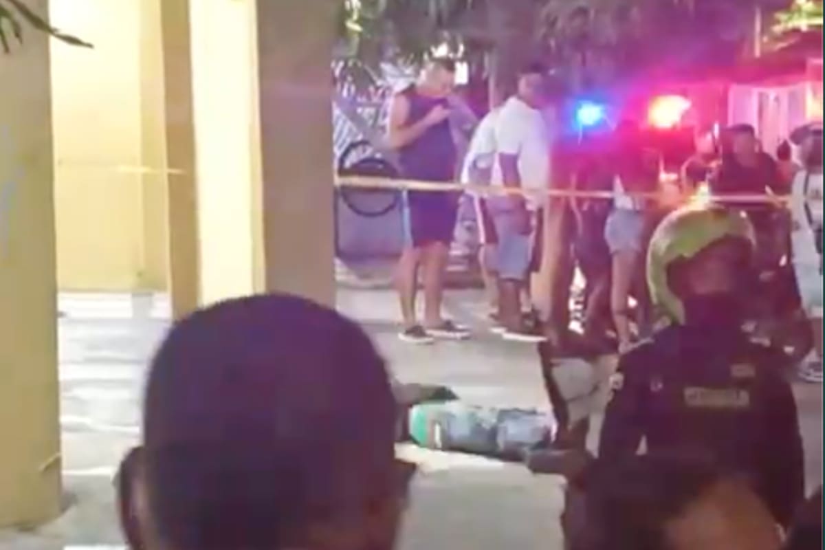 Keiner Acosta, una de las víctimas del ataque a bala en el barrio El Bosque