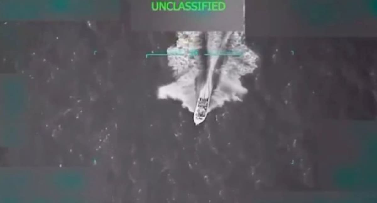 Ataque a barco con drogas proveniente de Venezuela.