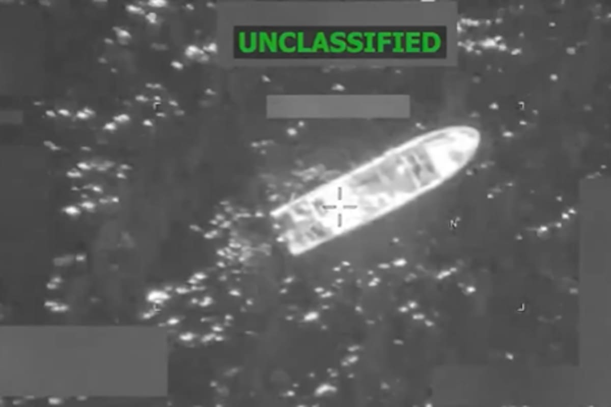 Estados Unidos lanza ataque contra lancha en el Pacífico en operación antidrogas