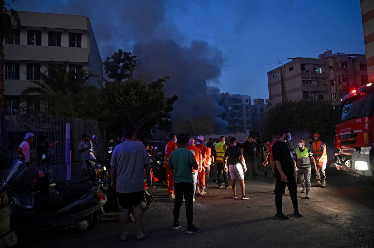 Ataque de Israel sobre Beirut, Líbano. //EFE
