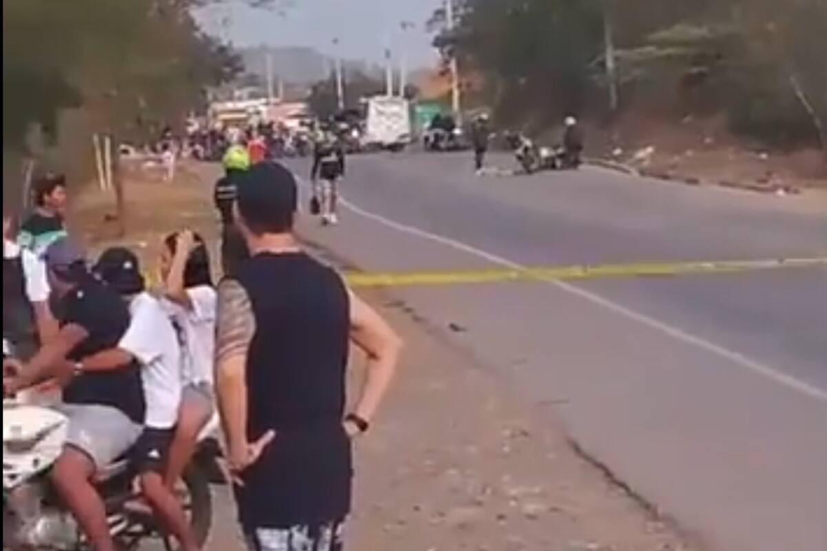 Terror en Cúcuta: ataque con explosivo contra policías en moto