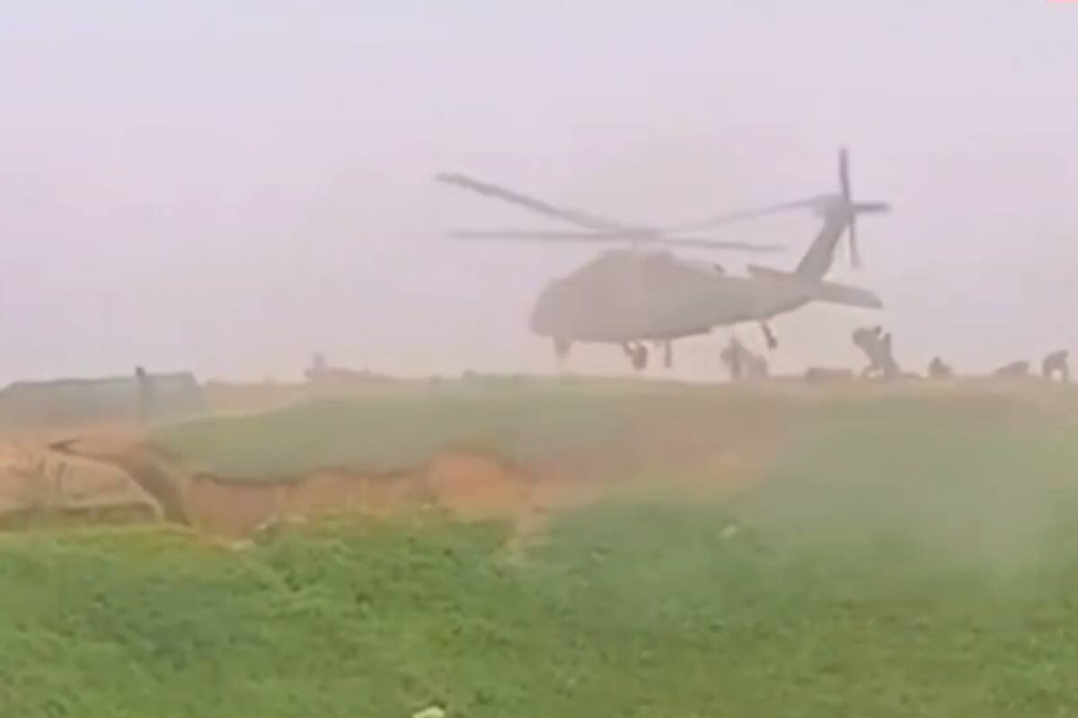 Video: así fue el ataque de drones con explosivos contra helicóptero en el sur de Bolívar