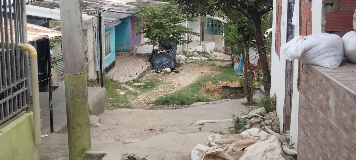 El homicidio de Jesús Duarte se produjo en el sector La Primavera, en el barrio Nelson Mandela, en Cartagena. // FOTO: EL UNIVERSAL.