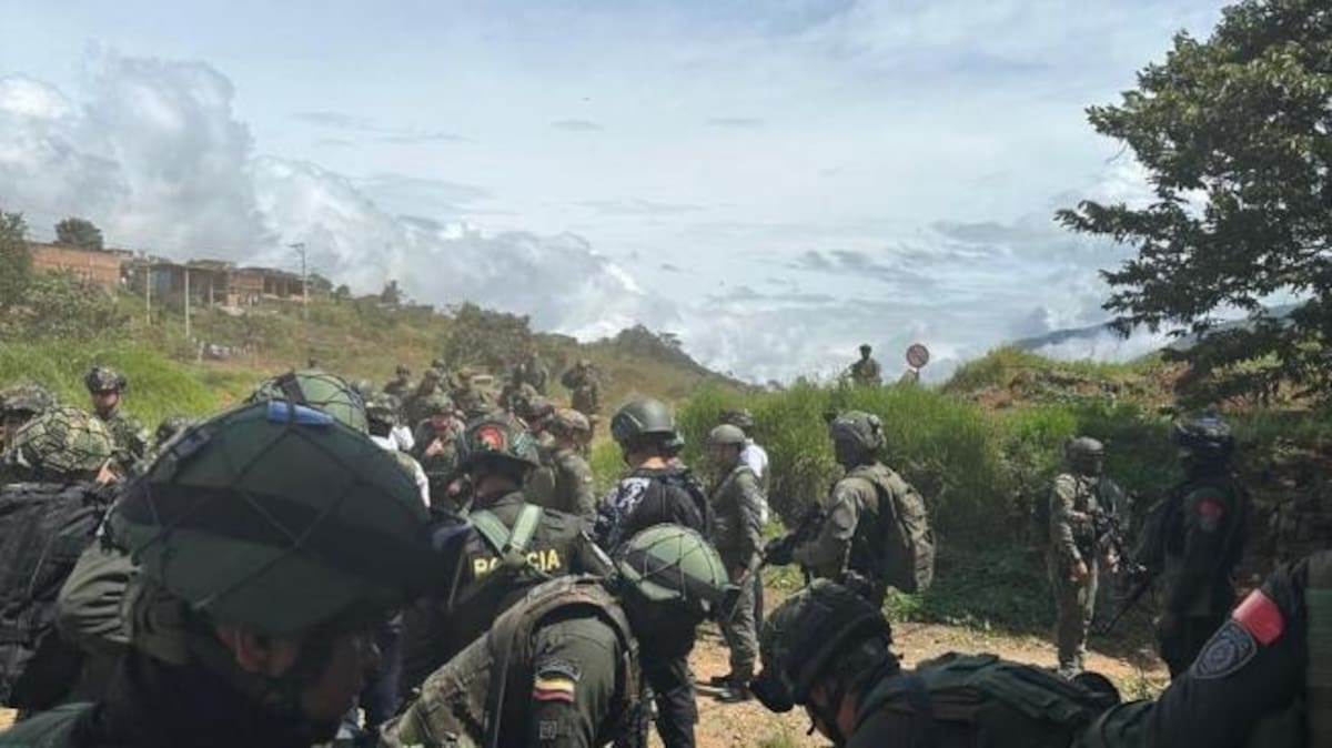 Ataques de Mordisco sacuden Cauca y amenazan la seguridad de la COP16. // Foto: Policía de Colombia.