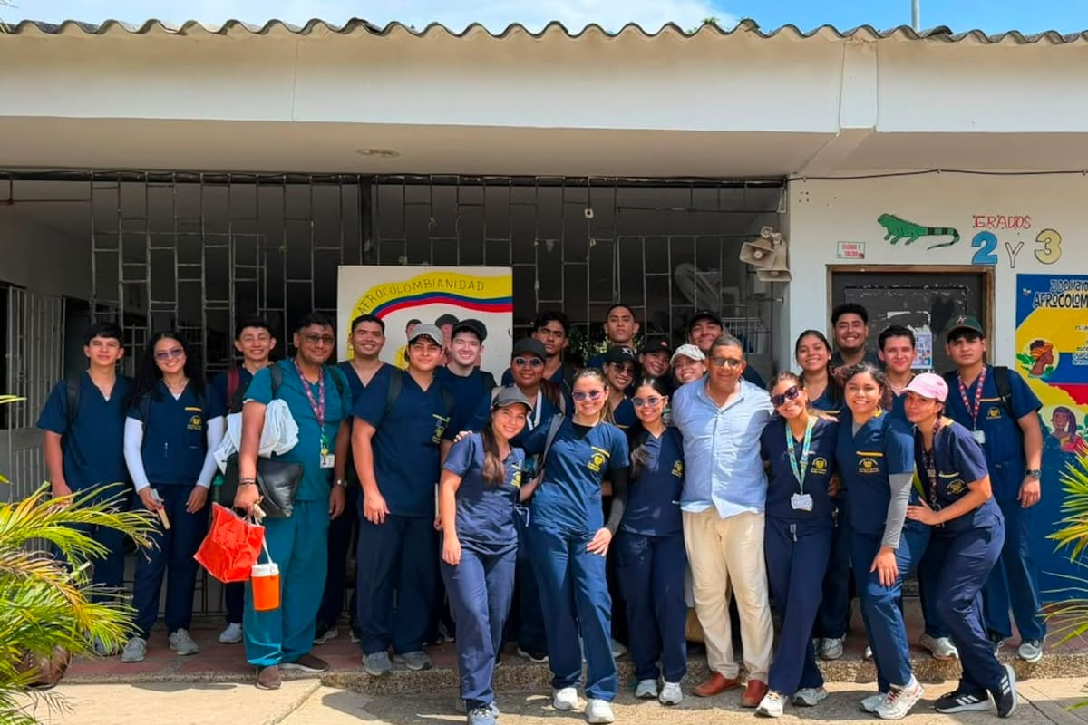 Universidad de Cartagena llevó atención médica a la niñez rural