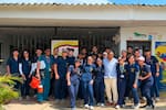 Universidad de Cartagena llevó atención medica a la niñez rural