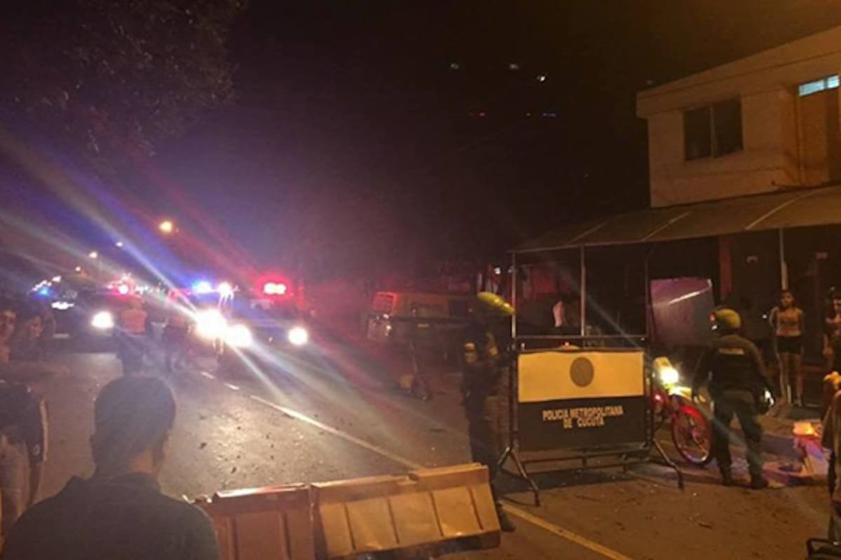 Más detalles del atentado a Comando de Policía en Cúcuta