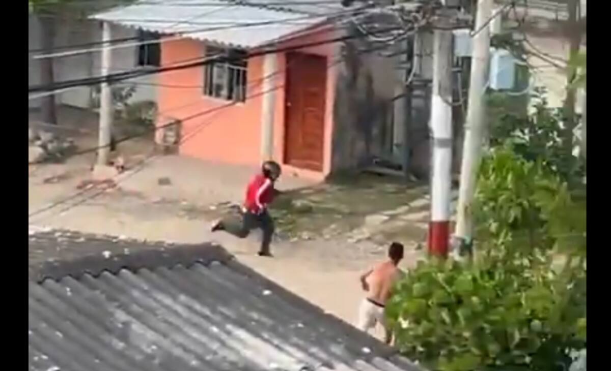 Tres heridos y uno de los presuntos sicarios golpeado y capturado dejó un atentado a bala ocurrido en la tarde de este miércoles., 25 de febrero, en el municipio de Puerto Colombia (Atlántico).