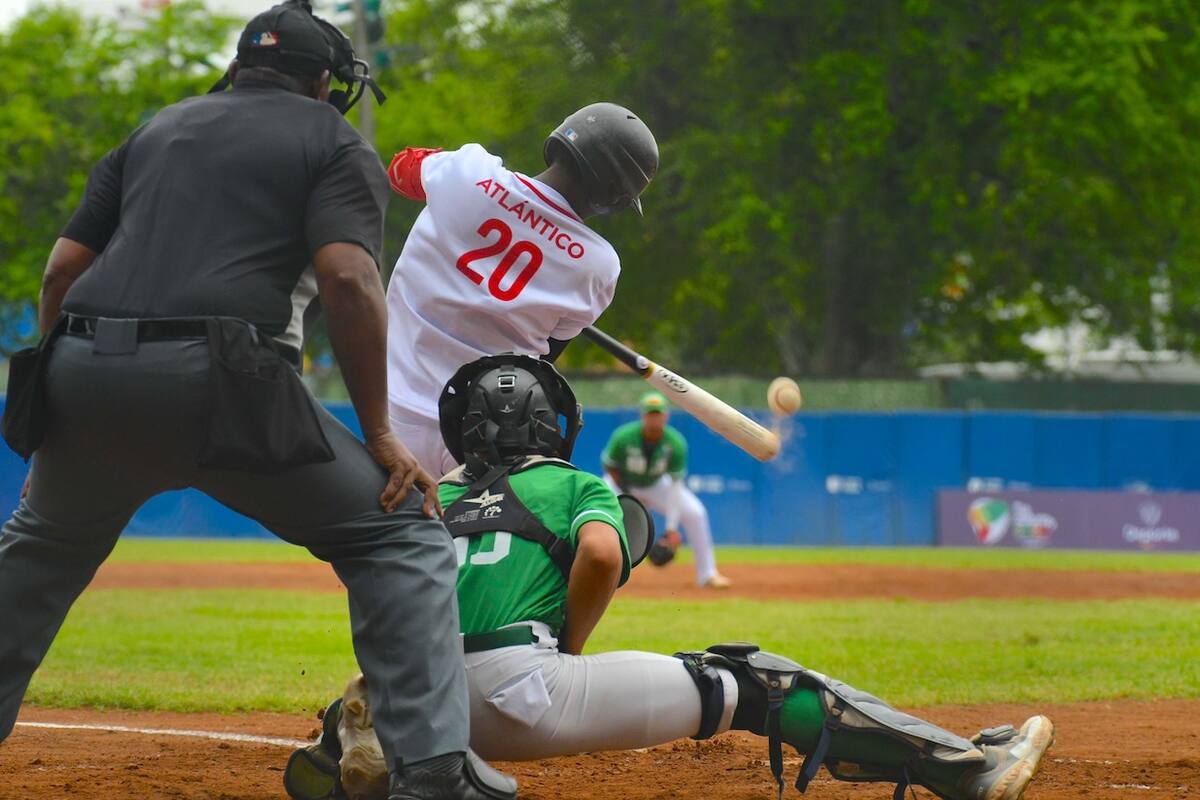 El seleccionado de béisbol del Atlántico se clasificó a la final de los Primeros Juegos Nacionales Juveniles tras vencen a Córdoba en la semifinal.//Cortesía.