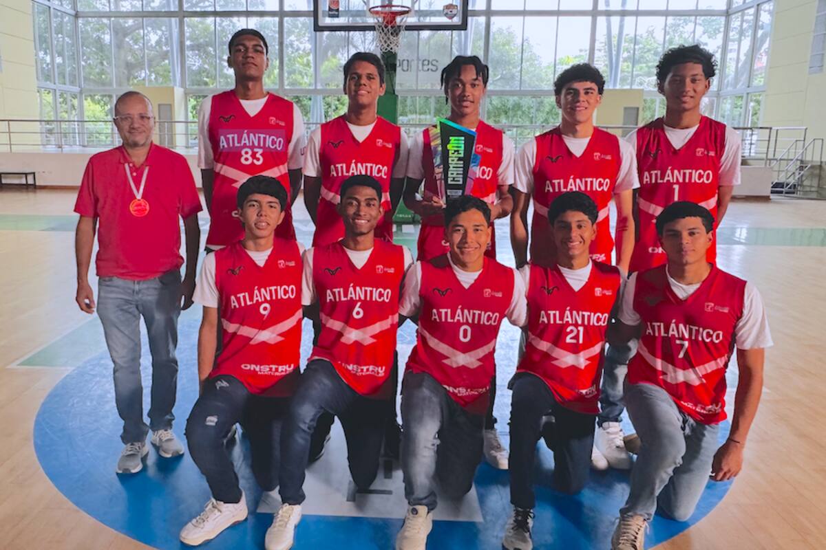 Así logró Atlántico el título nacional de baloncesto categoría sub-17