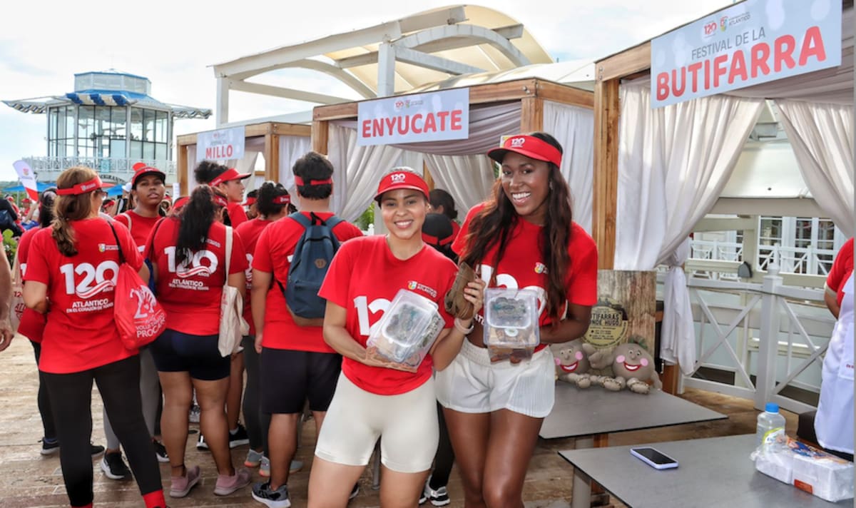 Los asistentes deleitaron su paladar con la incomparable butifarra de Pacho Galán, en Soledad; el mute, las caribañolas y enyucados del Festival Enyúcate, en Caracolí.//Cortesía.