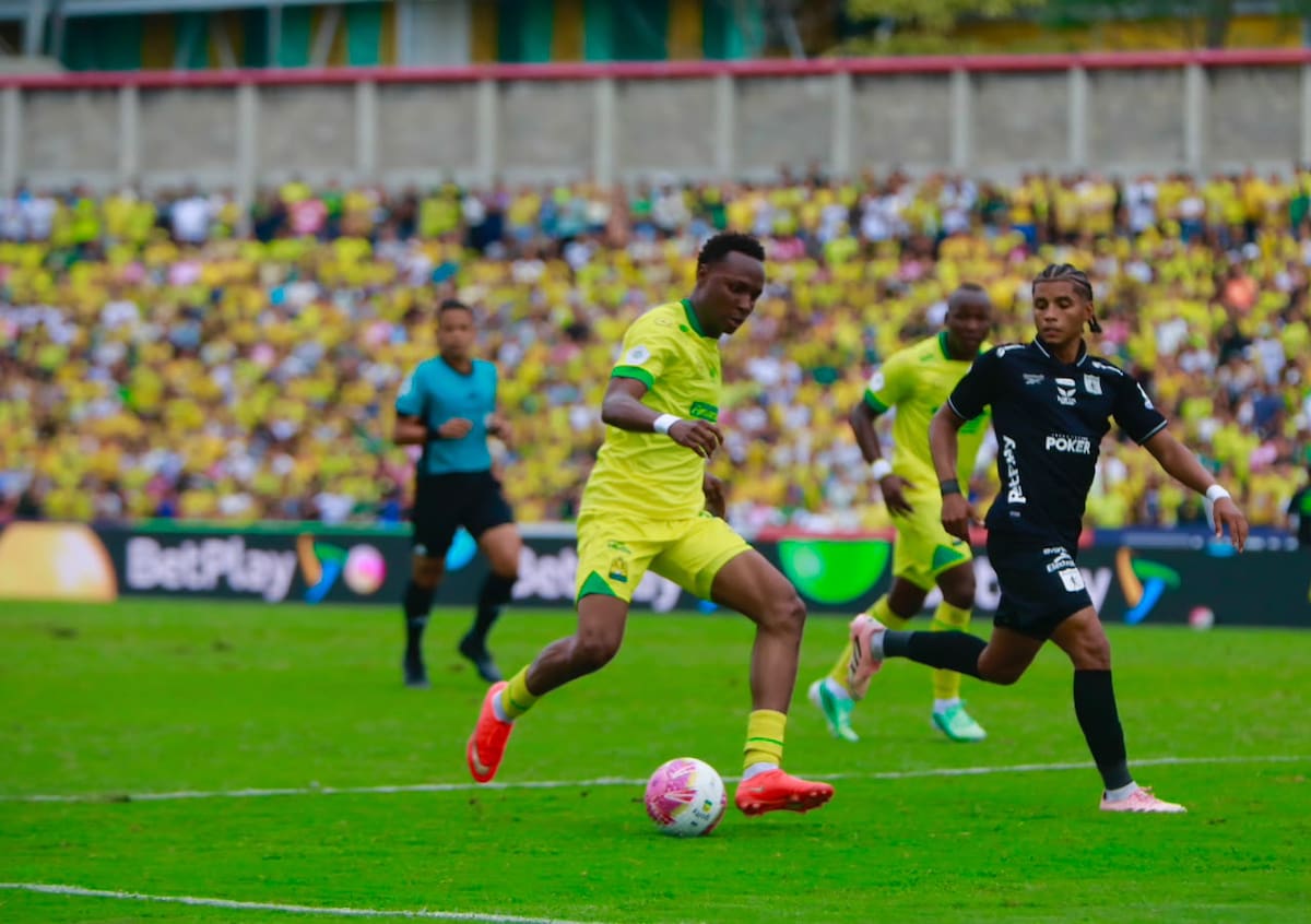 Atlético Bucaramanga y América de Cali igualaron por la fecha 15 de la Liga Betplay 2026-II. //Colprensa: Jaime Moreno