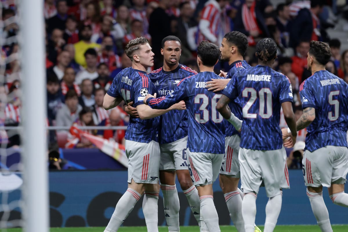 Arsenal será el primer finalista de la UEFA Champions League, según la inteligencia artificial. //Foto, EFE: Juanjo Martín.