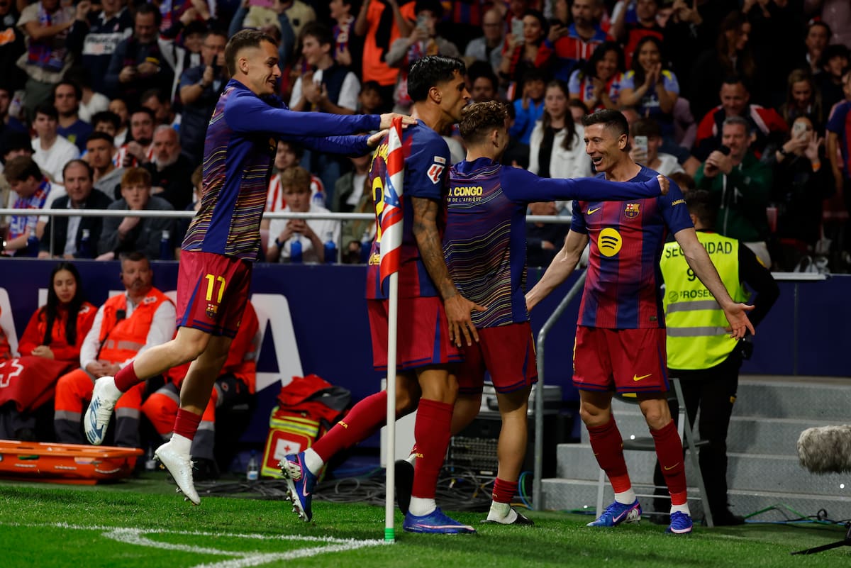 Barcelona busca conquistar LaLiga este fin de semana contra Real Madrid. //Foto, EFE: Mariscal