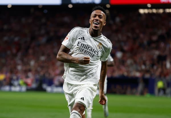 Eder Militao salió lesionado y se prenden las alarmas en Brasil