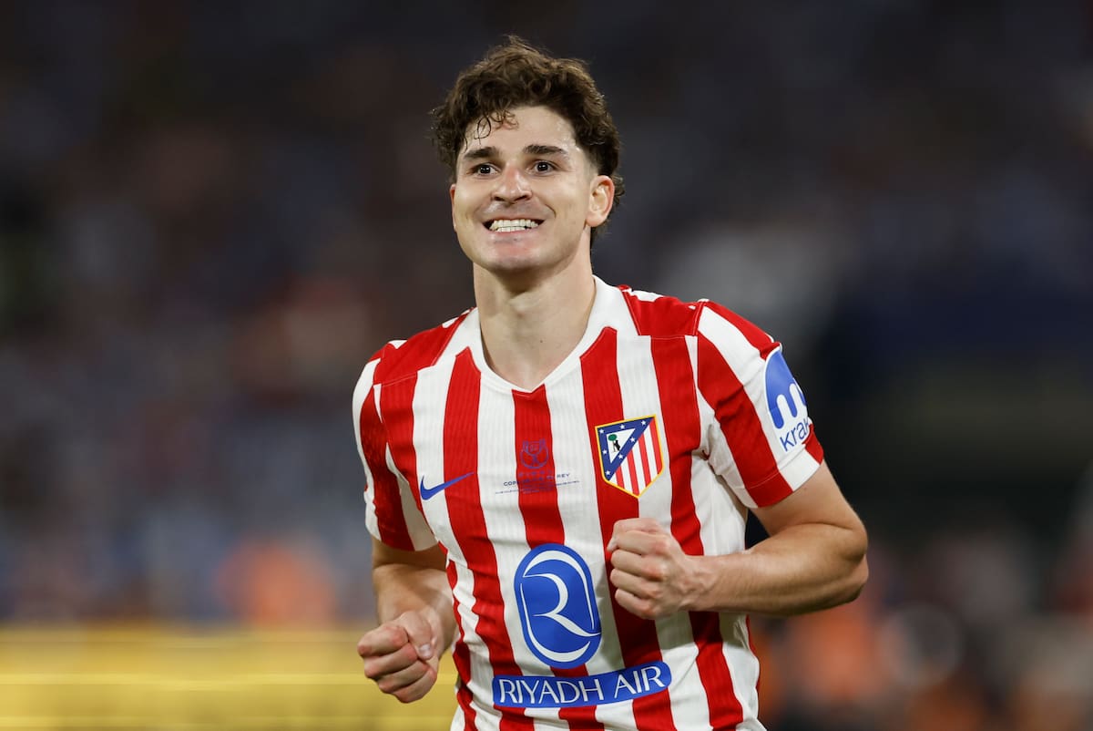 Julián Álvarez no atraviesa su mejor momento con el Atlético de Madrid. //Foto, EFE: Julio Muñoz.