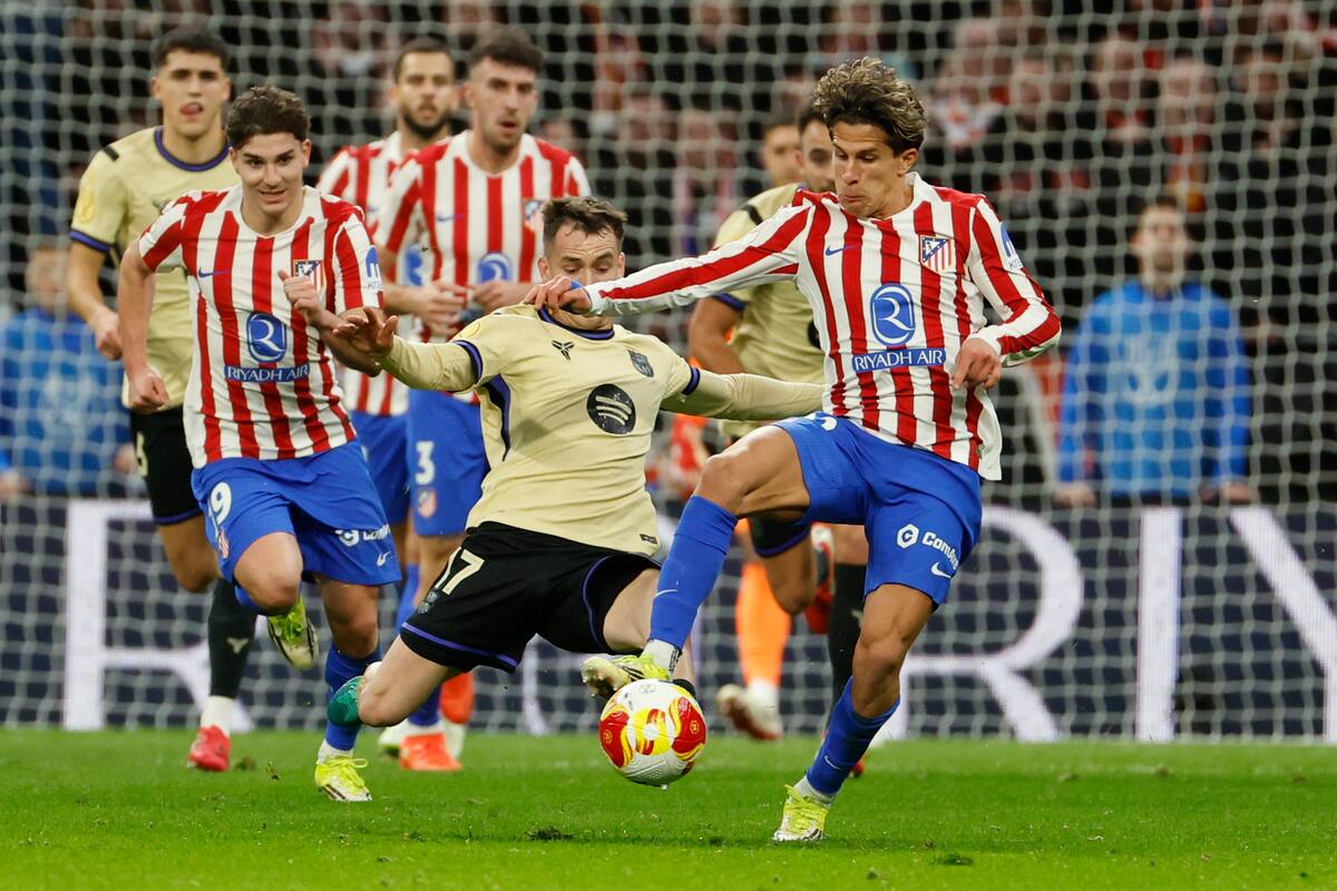 Barcelona deberá remontar la llave ante Atlético Madrid si quiere pasar a la final de la Copa del Rey. //Foto, EFE: Mariscal