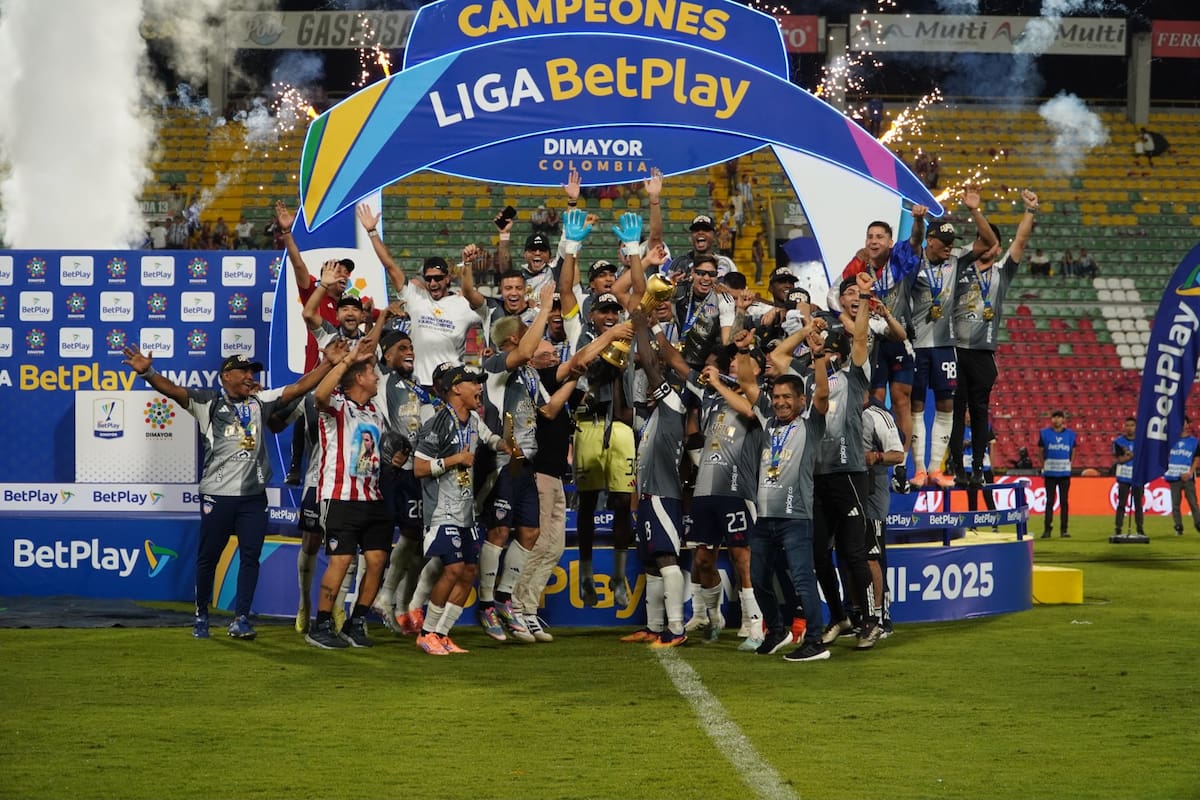 Atlético Junior fue el campeón del segundo semestre en la Liga BetPlay 2025. //ATLÉTICO JUNIOR