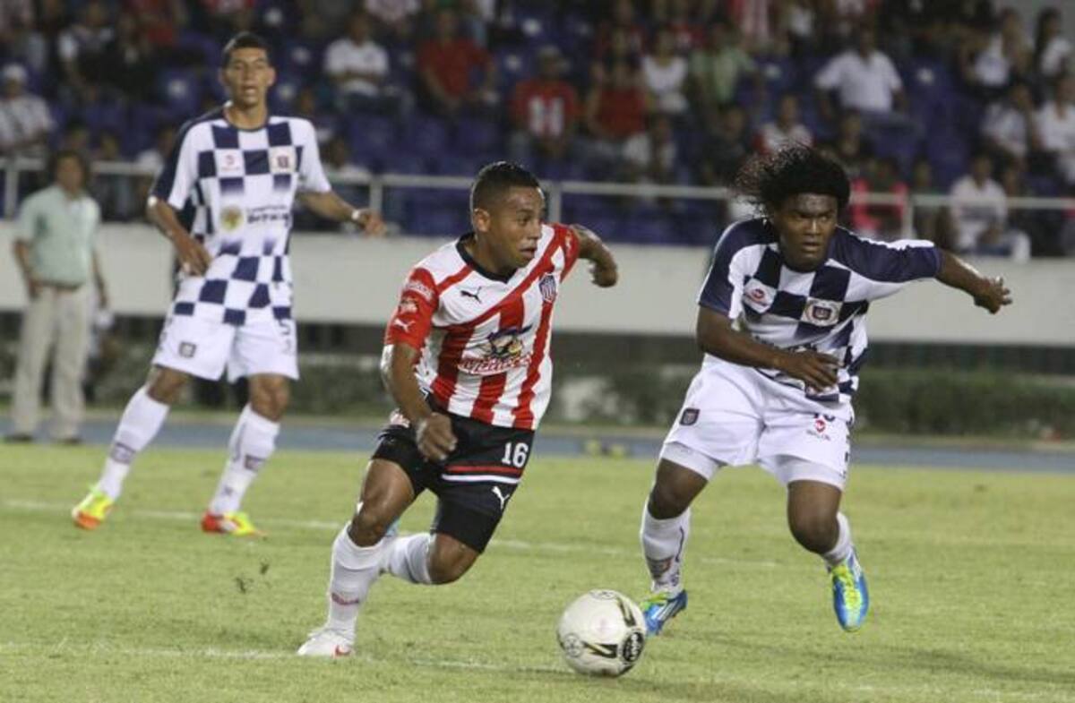 Atlético Junior venció 3-2 al Boyacá Chicó, en el Estadio Metropolitano de Barranquilla COLPRENSA
